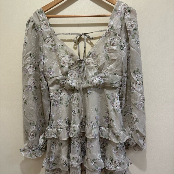 Altar’d State Floral Ruffle Dress - Picture 6 of 10